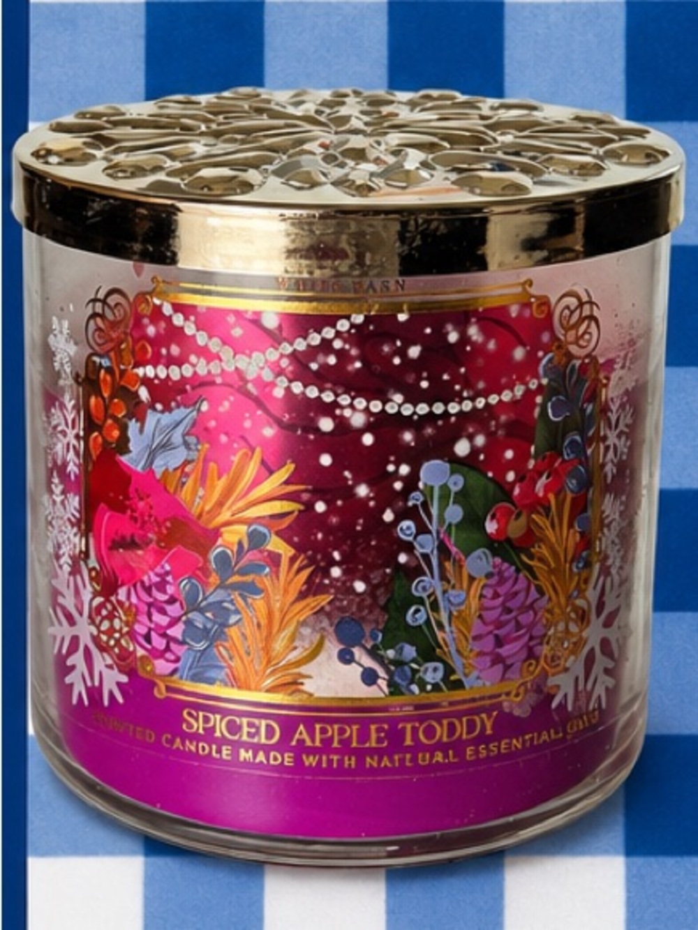Bath & Body Works Candle Bundle Spiced Apple Toddy, Mango Mai Tai,Beach Weather - Picture 3 of 7